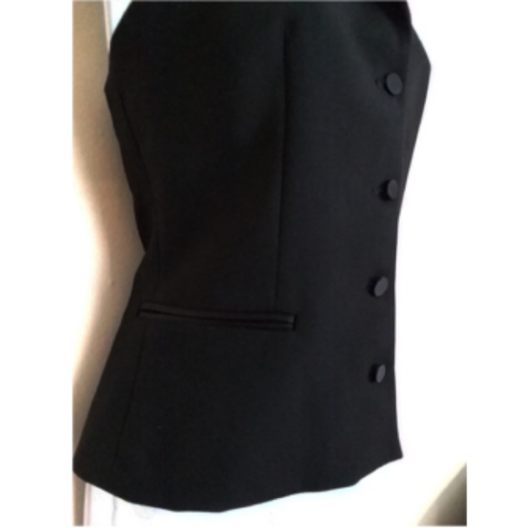ZARA BASIC BLACK SLEEVELESS VEST SIZE S - Picture 4 of 4